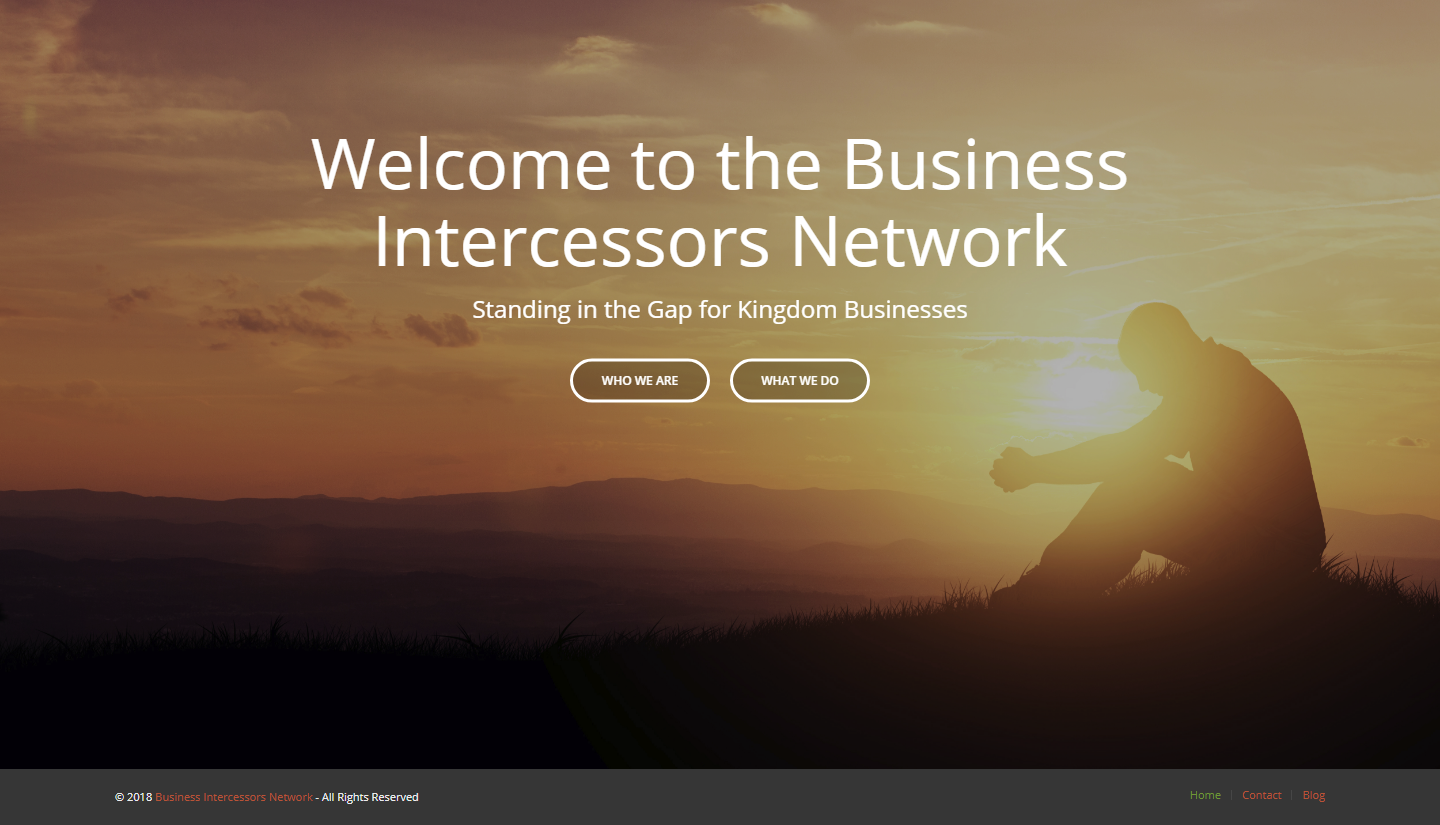 NTEK Creative Web Designed Website - Business Intercessors Network